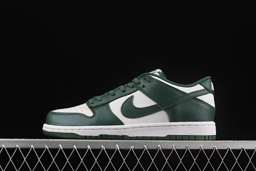 All Categories Nk SB Dunk Series Nk SB Dunk Low Low-top Shoes Special Price Nk SB Dunk Low "Team Green" Michigan White Green Dunk Series Low-top Casual Sports Skateboard Shoes DD1391-101